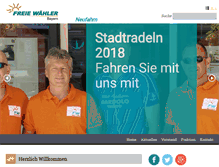 Tablet Screenshot of fw-neufahrn.info